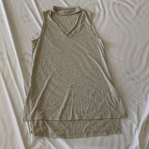 Beige Tank Top Size M